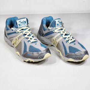 New Balance WT800BG Women's Running Shoes Gray Blue Pearl Lace Up Mesh Size 10 B